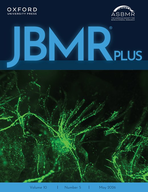 Journal of Bone and Mineral Research® Plus Volume 10, Issue 5 Cover