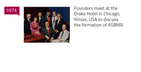 ASBMR Founders - Drake Hotel - Chicago